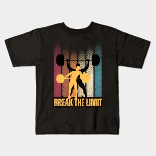 Break the limit vintage Kids T-Shirt